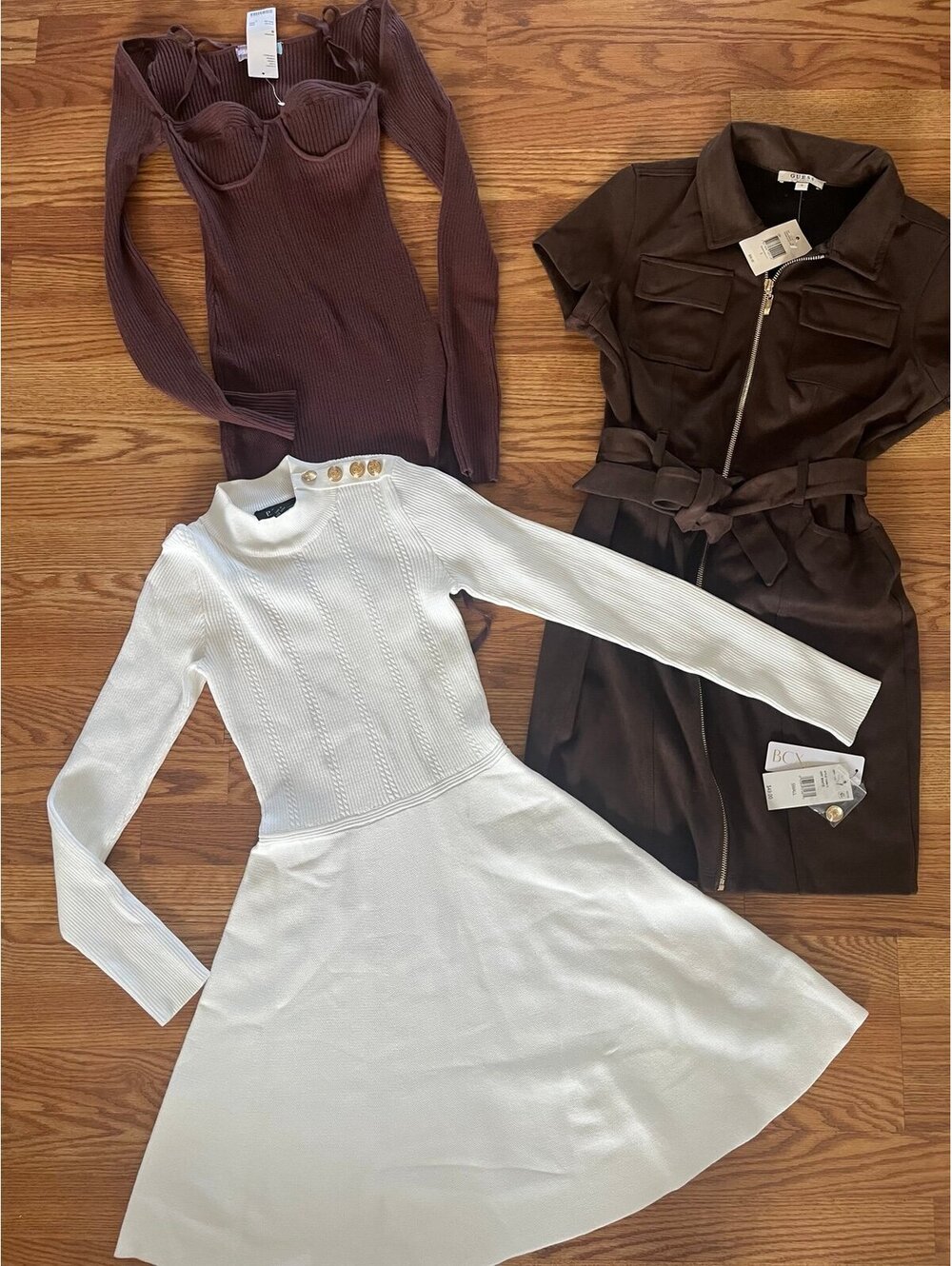 Women’s dress bundle. Size small. Urban Outfitters, BXC, and GUESS. All NWT.